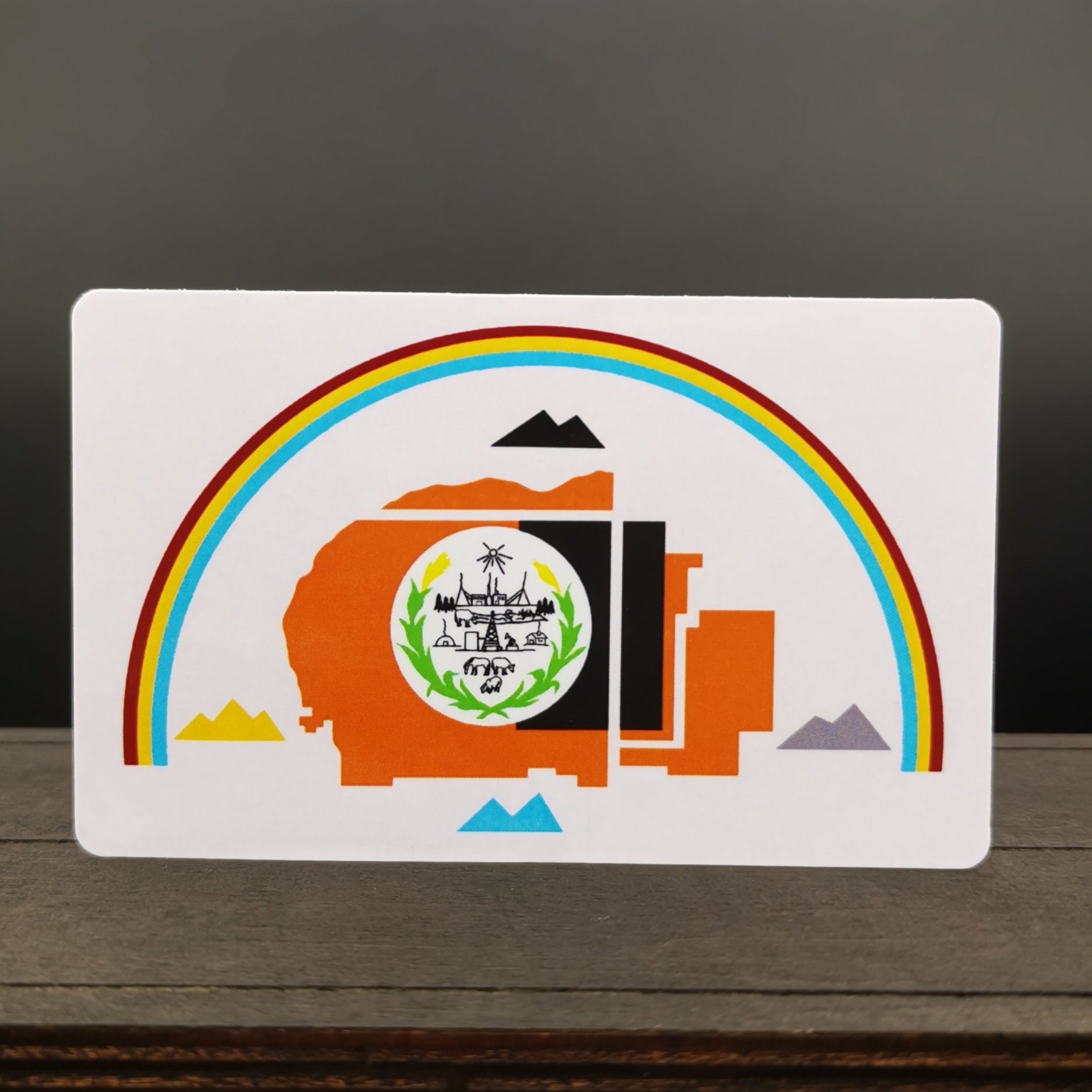 Navajo Nation Flag (Sticker)